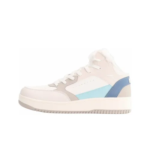 ANTA Термический Slip-resistant и устойчивый к истиранию высокий топ для скейтбординга Мужской Бежевый Синий