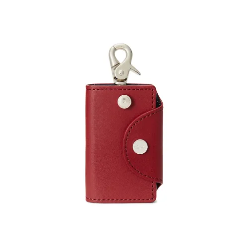 Polo Ralph Lauren Коровья кожа Key Pouch Женские Красный