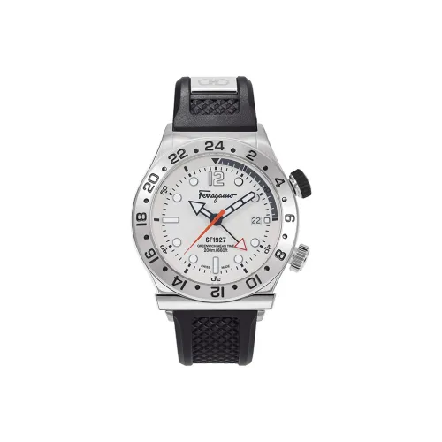 Ferragamo Кварцевый механизм Мужские часы 12мм*12мм*9мм Белый