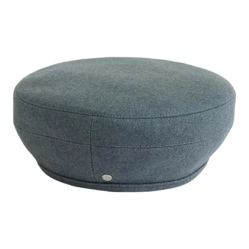 HERMES Кашемир Береты Синий Женские