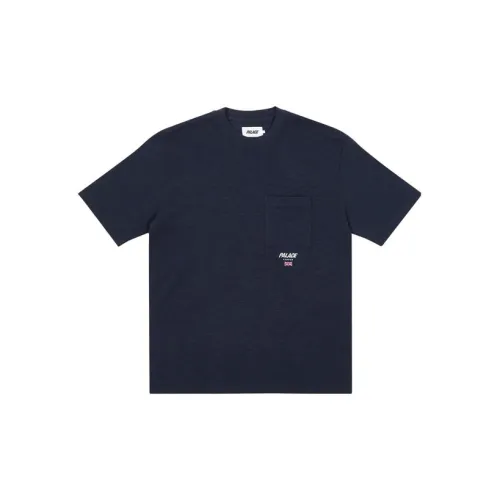 PALACE Темно-синие мужские футболки T-Shirt