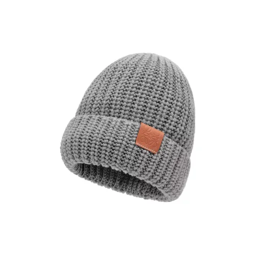 LOEWE Шерстяные Шапки Серые Женские