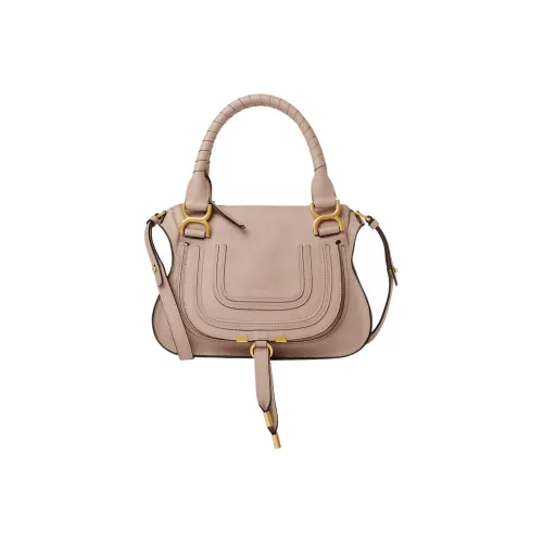 Chloe Marcie с рельефной телячьей кожей сумка через плечо маленькая сумка женский светлый умбра