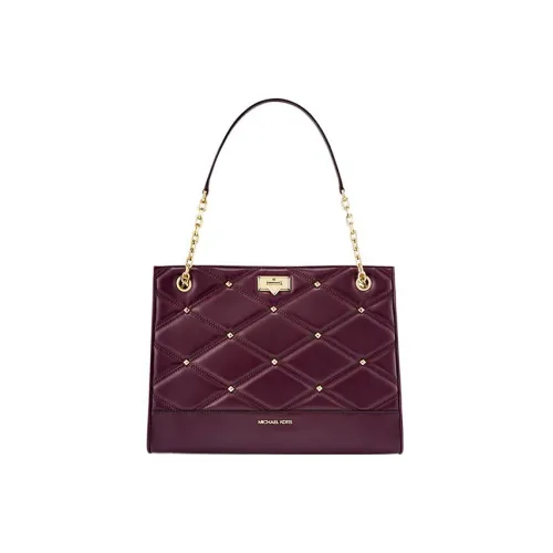 MICHAEL KORS Artificial Leather One Shoulder Bag Large Women's Burgundy
