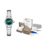 RL8046 Стальной корпус, зеленый циферблат