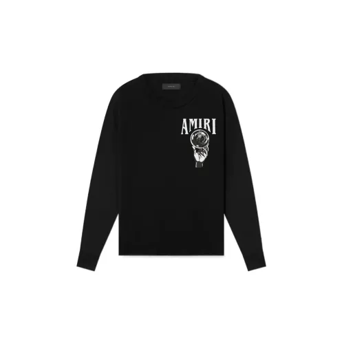 AMIRI Мужские черные футболки