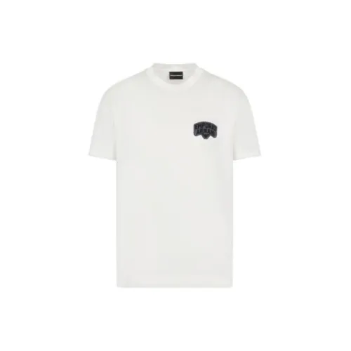 EMPORIO ARMANI Белые Мужские T-рубашки