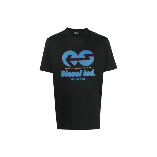 DIESEL Мужские черные T-рубашки