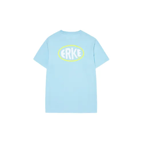 Эрке Свет Озерно-голубой Унисекс Футболка
