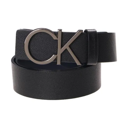 Calvin Klein Ремни из коровьей кожи, черные, мужские