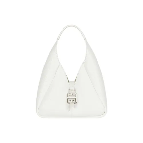GIVENCHY Hobo Sheepskin Mini Women's White