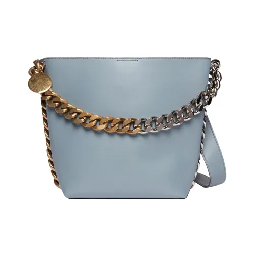 Stella McCartney Frayme Полиамид Ведрообразная Сумка Сумка через плечо Женская Синяя