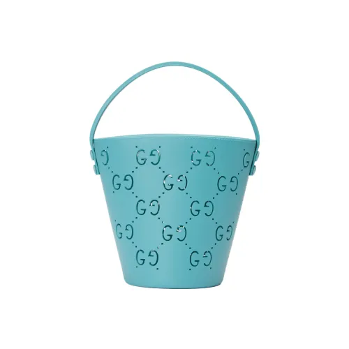 GUCCI Резиновая ведрообразная сумка для детей сумка для малыша светло-синяя