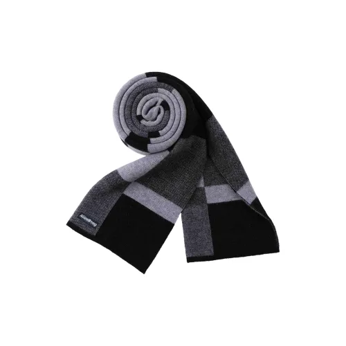 ALIEN BANG Вязаные шарфы из смешанной шерсти для мужчин