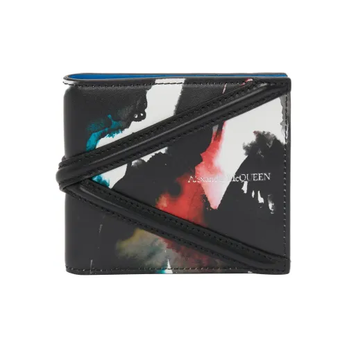 Alexander McQueen Телячья кожа Кошелек Мужской Многоцветный