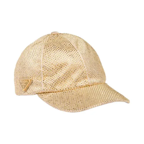 PRADA Бейсболки Золотые Женские