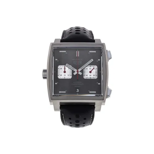 TAG HEUER Monaco Collection Автоматический Механический Механизм Мужские Часы 39 мм Серый Циферблат