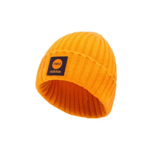 Adidas Полиакриловая кислота Шапка-бини Желтая Унисекс