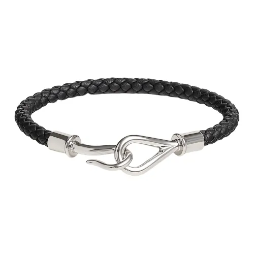 HERMES JUMBO Кожа Браслеты Черный Унисекс
