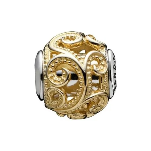 Pandora S925 Серебряные Ювелирные Аксессуары Золотой Женские