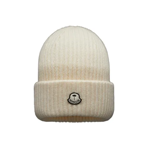 Moncler Шерсть Бини Мужской Экрю