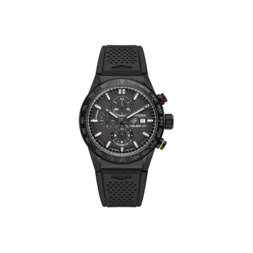 TAG HEUER Carrera Collection Автоматический Механический Механизм Мужские Часы 43 мм Черный Циферблат