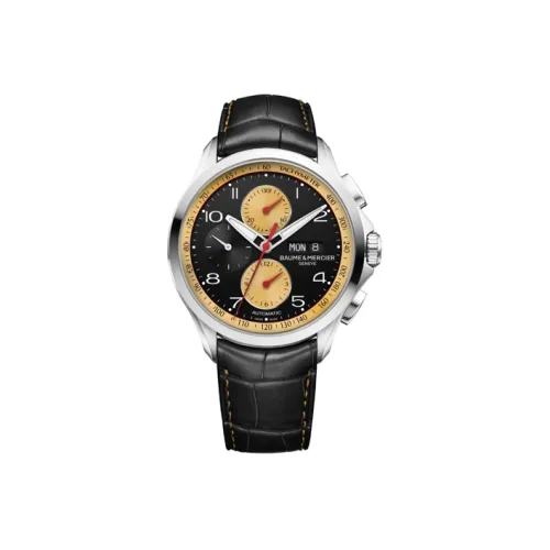 Baume & Mercier Автоматический Механический Механизм Мужские Часы 44 мм Черный