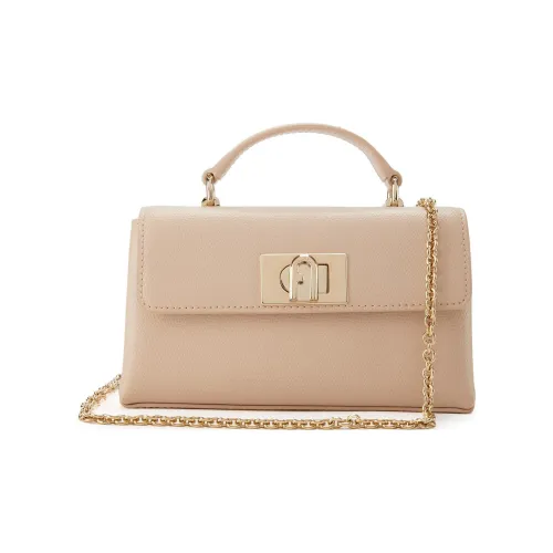 Furla 1927 Collection Кожа Сумка через плечо Сумка Женская Светлый Умбра