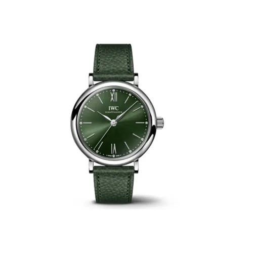 IWC Автоматический Механический Movement Женские Часы Baotai Fino Series 34 мм Зеленые