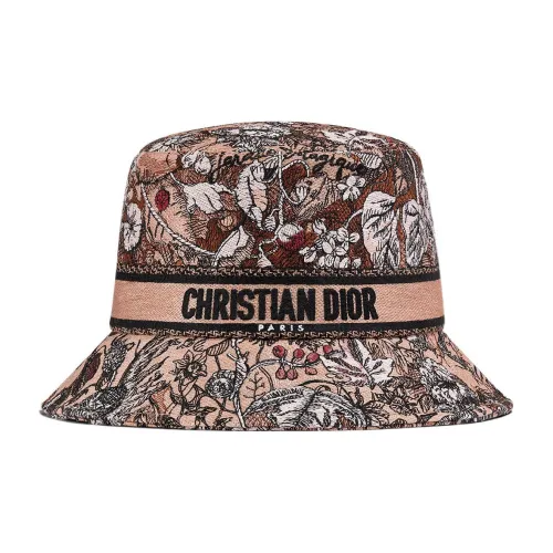 DIOR Cotton Bucket Hats Многоцветные Женские