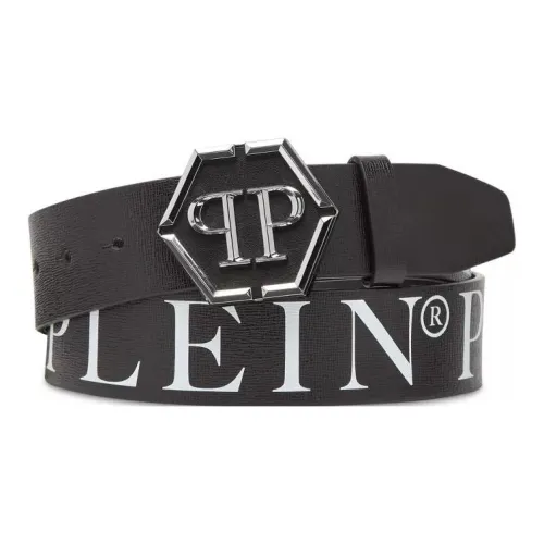 PHILIPP PLEIN Кожаные ремни, черный, унисекс