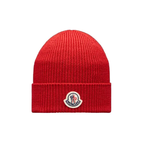 MONCLER Шерсть Бини Красный Мужской
