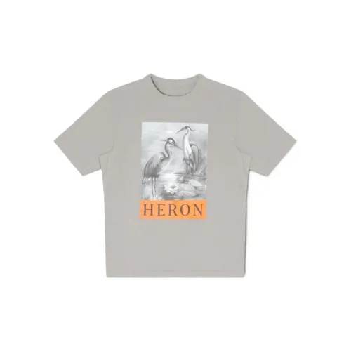 HERON PRESTON Серый Мужские Рубашки