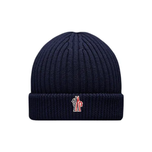 MONCLER Шерсть Бини Темно-синий Мужской