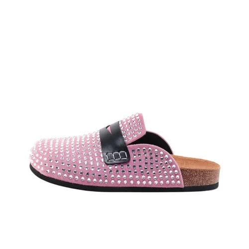 JW Anderson Домашние тапочки Женские Розовые