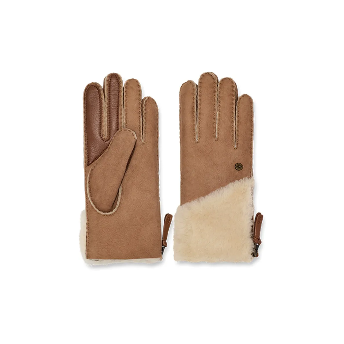 Ugg Sheepskin Gloves Brown