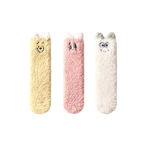 Primeet 3 шт Точка B Набор Женские Носки MID до икры