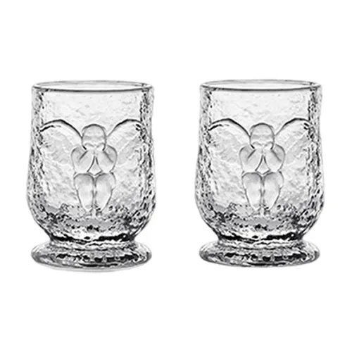 XIQIYISHU Чисто белый цвет коньяка 2 шт. бокал для вина Trend Based Products 7,2 см