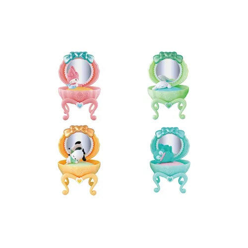 BANDAI Sanrio Characters Оболочка Dressing TABLE Вторая редакция Счастливый Draw целая коробка 4 шт