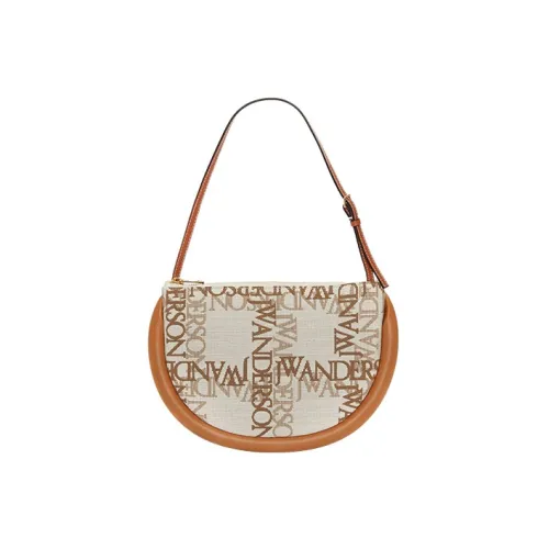 JW Anderson Сумка из хлопковой смеси сумка через плечо женская CAMEL