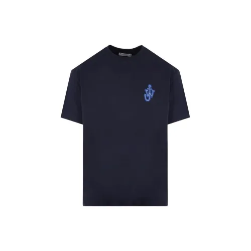 JW Anderson Мужские Синие T-рубашки