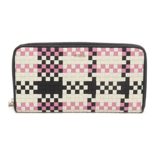 Furla Утонченный Телячья кожа Кошелек Женский Белый Черный Розовый