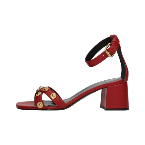 VERSACE One Ремень Сандалии Женские Красные