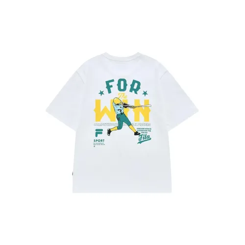 FILA FUSION Белая Мужская Футболка