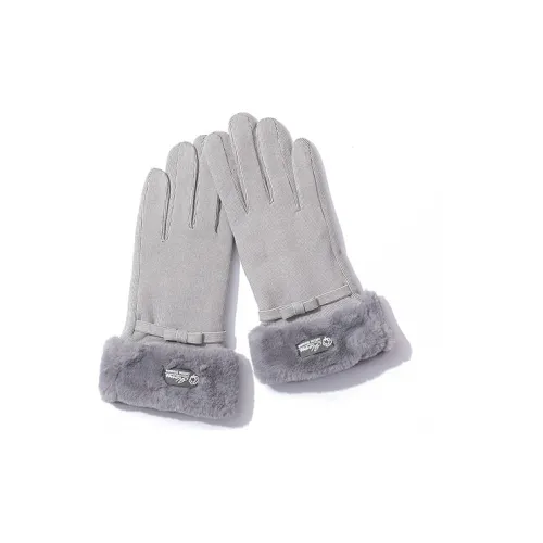 XNKW Полиэфирный трикотаж Перчатки Женские