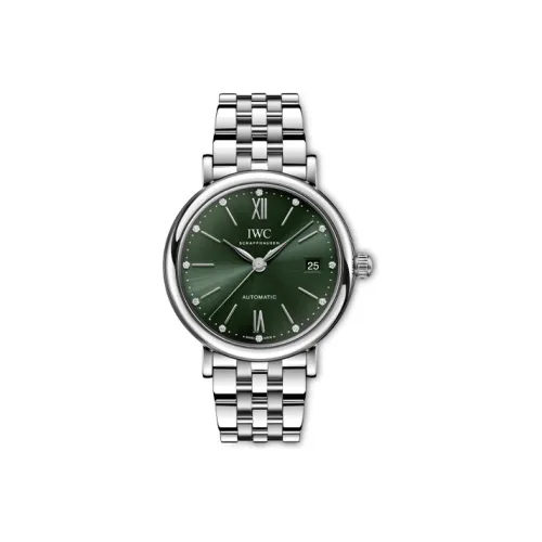 IWC Автоматический Механический Movement Женские Часы Baotai Fino Series 37 мм Зеленые