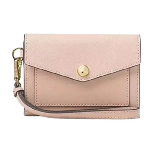 MICHAEL KORS Кожа Кошелек Держатель для карт Средний Женский Вишневый цветок Розовый