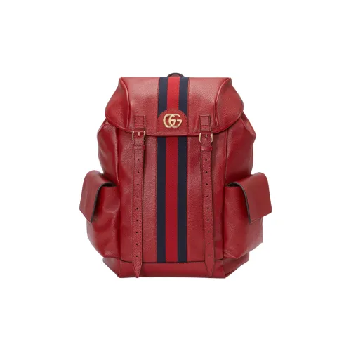 GUCCI Ophidia Кожа Рюкзак Мужской Красный