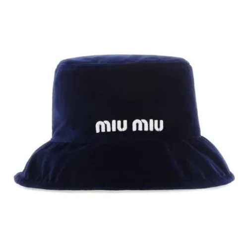 MIU MIU Шляпы ведра, синие, женские