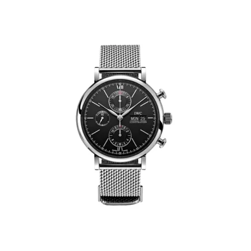 IWC Baotai Fino Series Автоматический Механический Часы для мужчин 42 мм Черный циферблат